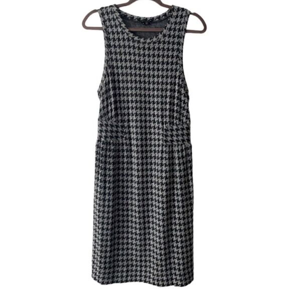 Theory Mary Jane Houndstooth Dress Medium - Picture 1 of 8